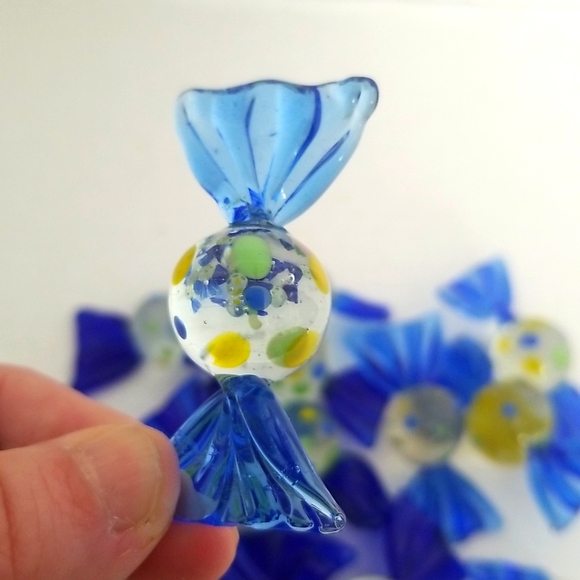 Vintage Hand Blown Glass Candy Lot - Picture 5 of 5